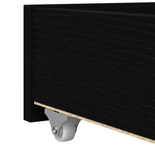Krevet na dan Crni hrast 90 x 200 cm Konstruirano drvo - Crni hrast 90 x 200 cm Cijena