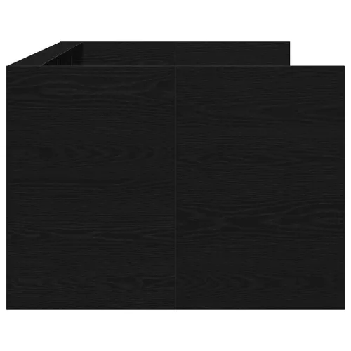 Krevet na dan Crni hrast 90 x 190 cm Konstruirano drvo - Crni hrast 90 x 190 cm Cijena