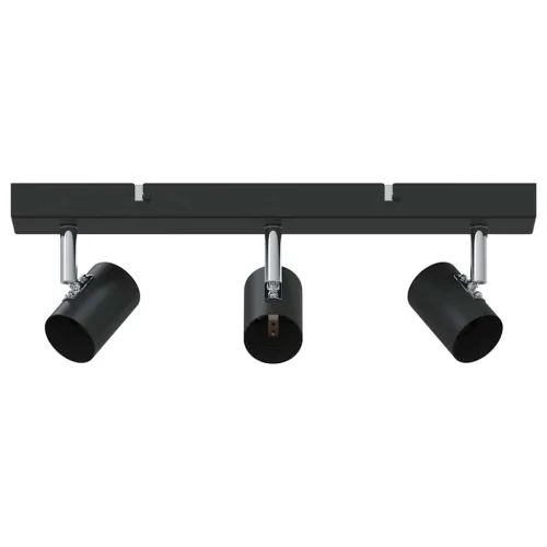 Stropni reflektor s reflektorima Crna 38 x 6,5 x 11,5 cm Metal - Crna 3 Cijena