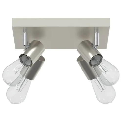 Stropni reflektor s reflektorima Nikla 26 x 26 x 11,5 cm Metal - Brušeni nikal 4 Cijena