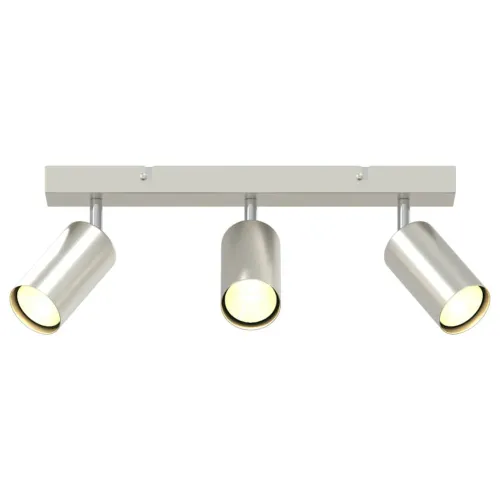 Stropni reflektor s reflektorima Nikla 38 x 6 x 16 cm Metal - Brušeni nikal 3 Cijena