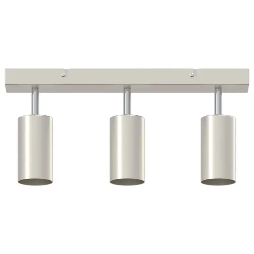 Stropni reflektor s reflektorima Nikla 38 x 6 x 16 cm Metal - Brušeni nikal 3 Cijena