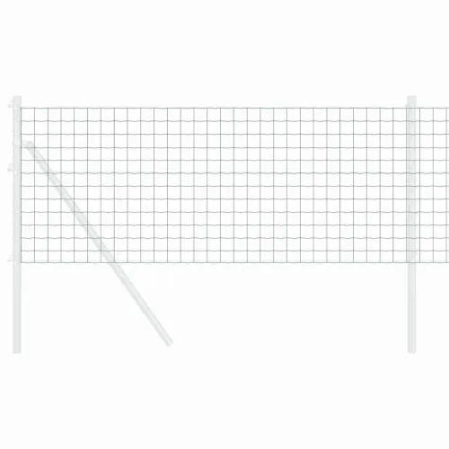 Euro ograda 0,6 x 10 m Željezo prekriveno PVC-om Zelena - Zelena 10 x 0,6 m 50 x 50 mm Cijena