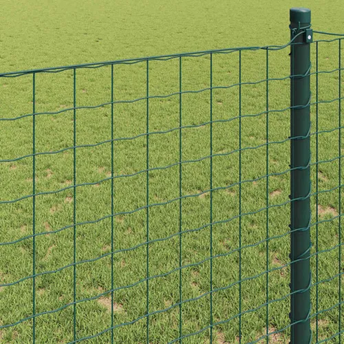 Euro ograda 1 x 10 m Željezo prekriveno PVC-om Zelena - Zelena 10 x 1 m 50 x 50 mm Cijena