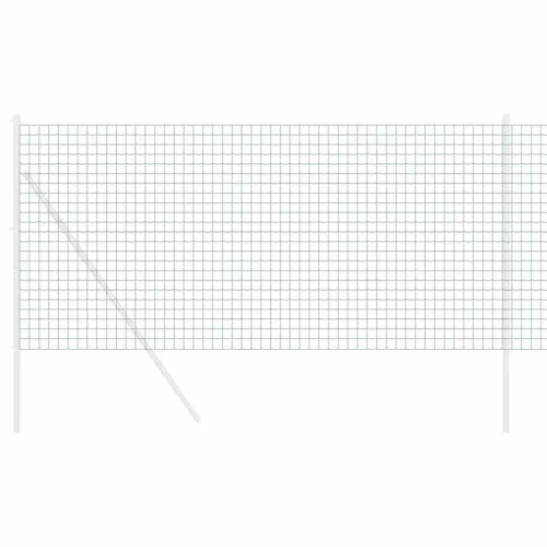 Euro ograda 1,2 x 10 m Željezo prekriveno PVC-om Zelena - Zelena 10 x 1,2 m 50 x 50 mm Cijena