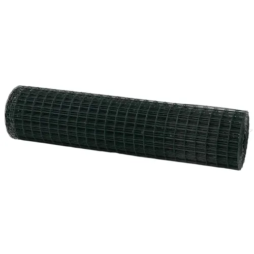 Euro ograda 1,4 x 10 m Željezo prekriveno PVC-om Zelena - Zelena 10 x 1,4 m 50 x 50 mm Cijena