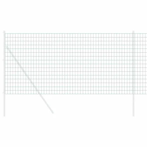 Euro ograda 1,4 x 10 m Željezo prekriveno PVC-om Zelena - Zelena 10 x 1,4 m 50 x 75 mm Cijena