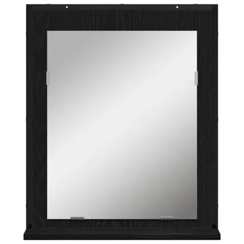 Set namještaja za kupaonicu 3 kom. Crna 33 x 33 x 102,5 cm - Crni hrast Cijena