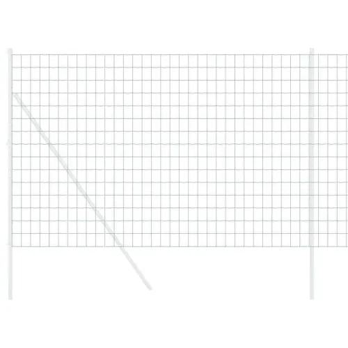 Euro ograda 1,6 x 10 m Željezo prekriveno PVC-om Zelena - Zelena 10 x 1,6 m 75 x 100 mm Cijena