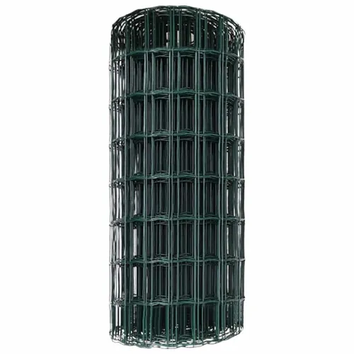 Euro ograda 0,6 x 50 m Željezo prekriveno PVC-om Zelena - Zelena 50 x 0,6 m 50 x 75 mm Cijena