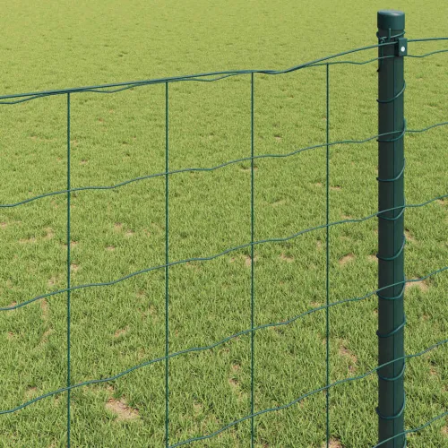 Euro ograda 0,4 x 50 m Željezo prekriveno PVC-om Zelena - Zelena 50 x 0,4 m 100 x 100 mm Cijena
