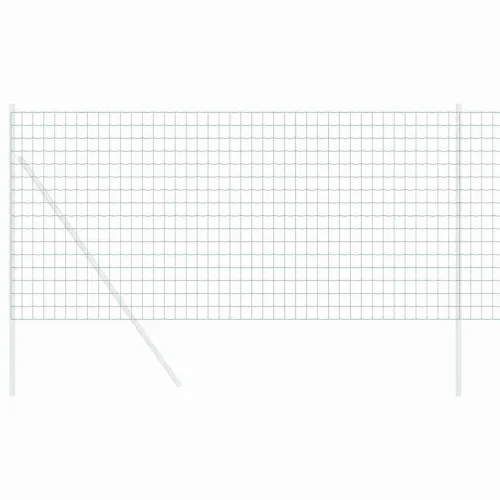 Euro ograda 0,6 x 10 m Željezo prekriveno PVC-om Zelena - Zelena 10 x 0,6 m 77 x 64 mm Cijena