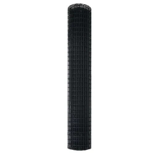 Euro ograda 1,6 x 10 m Željezo prekriveno PVC-om Siva - Siva 10 x 1,6 m 50 x 75 mm Cijena