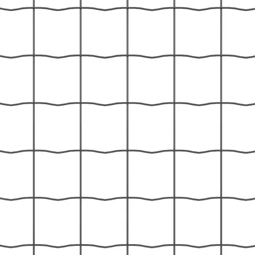 Euro ograda 1 x 25 m Željezo prekriveno PVC-om Siva - Siva 25 x 1 m 50 x 50 mm Cijena