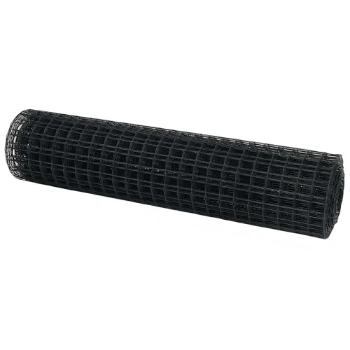 Euro ograda 1,2 x 25 m Željezo prekriveno PVC-om Siva - Siva 25 x 1,2 m 50 x 50 mm Cijena