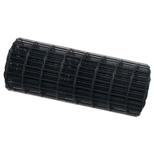 Euro ograda 0,6 x 25 m Željezo prekriveno PVC-om Siva - Siva 25 x 0,6 m 50 x 75 mm Cijena
