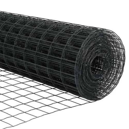 Euro ograda 1,2 x 25 m Željezo prekriveno PVC-om Siva - Siva 25 x 1,2 m 50 x 75 mm Cijena