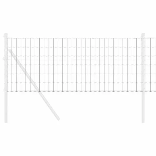 Euro ograda 0,8 x 25 m Željezo prekriveno PVC-om Siva - Siva 25 x 0,8 m 50 x 100 mm Cijena