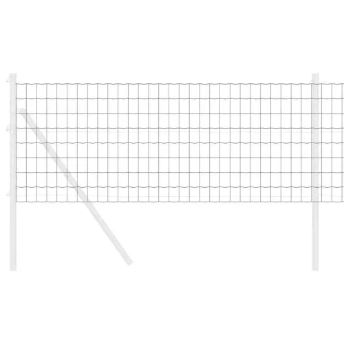 Euro ograda 0,4 x 50 m Željezo prekriveno PVC-om Siva - Siva 50 x 0,4 m 50 x 75 mm Cijena