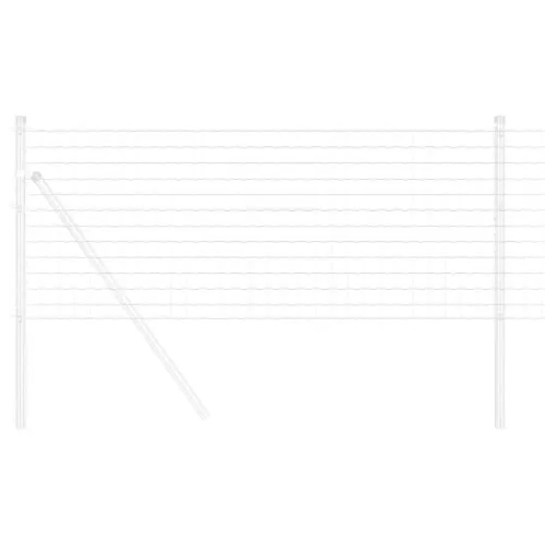 Euro ograda 0,4 x 10 m Željezo prekriveno PVC-om - Pocinčani čelik 10 x 0,4 m 50 x 50 mm Cijena