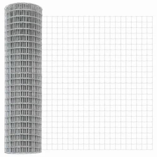Euro ograda 1,2 x 10 m Željezo prekriveno PVC-om - Pocinčani čelik 10 x 1,2 m 50 x 50 mm Cijena