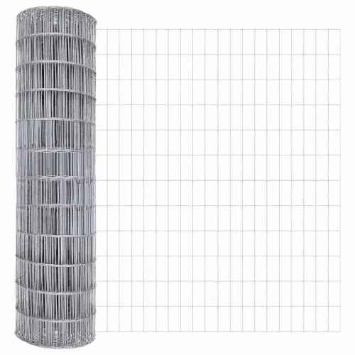 Euro ograda 1,6 x 10 m Željezo prekriveno PVC-om - Pocinčani čelik 10 x 1,6 m 50 x 100 mm Cijena