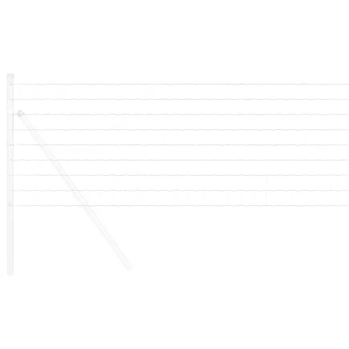 Euro ograda 0,6 x 25 m Željezo prekriveno PVC-om - Pocinčani čelik 25 x 0,6 m 77 x 64 mm Cijena