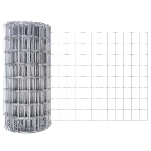 Euro ograda 0,6 x 50 m Željezo prekriveno PVC-om - Pocinčani čelik 50 x 0,6 m 77 x 64 mm Cijena