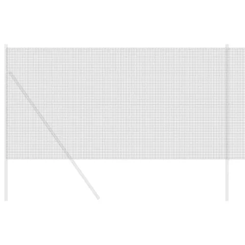 Zavarena žičana ograda 2500 x 140 cm Siva - Siva 16 x 16 mm 25 x 1,4 m Cijena