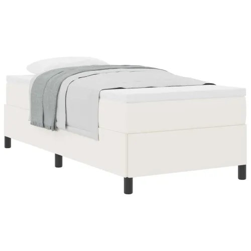 Box spring krevet Krem 100 x 200 cm Kordura tekstil - Krem 100 x 200 cm Cijena