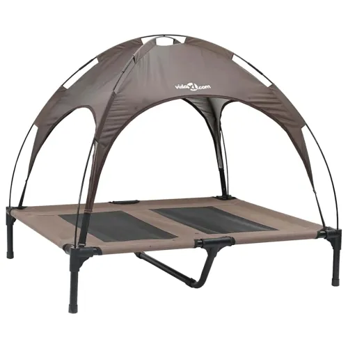 Krevet za psa Smeđa 92 x 77 x 82,5 cm Čelik - 92 x 77 x 82,5 cm Smeđa Cijena