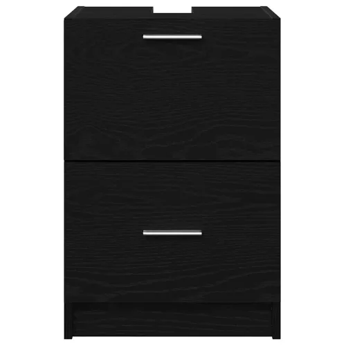Kupaonski ormar Crni hrast 40 x 37 x 59 cm Konstruirano drvo - Crni hrast 40 x 37 x 59 cm Cijena