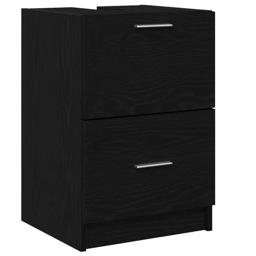 Kupaonski ormar Crni hrast 40 x 37 x 59 cm Konstruirano drvo - Crni hrast 40 x 37 x 59 cm Cijena
