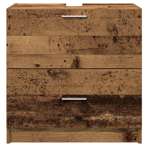 Kupaonski ormar Staro drvo 59 x 37 x 59 cm Konstruirano drvo - Staro drvo 59 x 37 x 59 cm Cijena