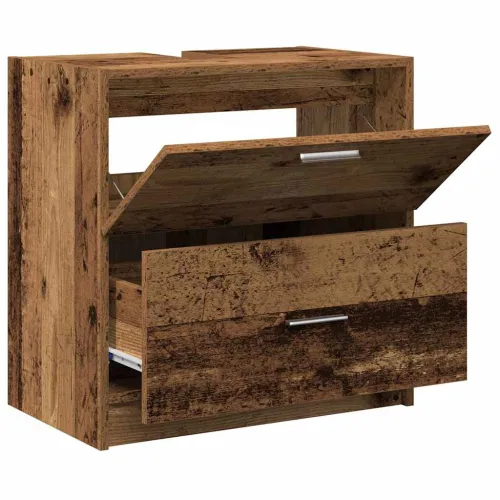 Kupaonski ormar Staro drvo 59 x 37 x 59 cm Konstruirano drvo - Staro drvo 59 x 37 x 59 cm Cijena