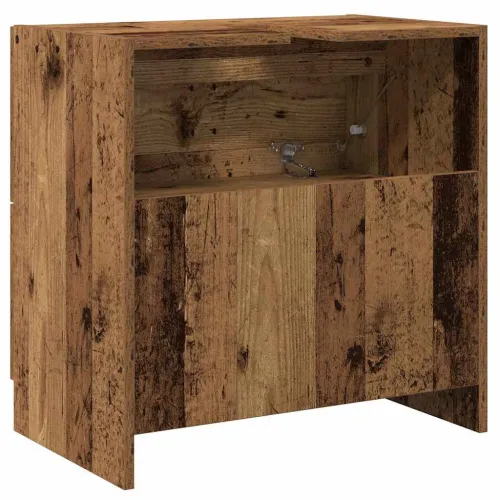 Kupaonski ormar Staro drvo 59 x 37 x 59 cm Konstruirano drvo - Staro drvo 59 x 37 x 59 cm Cijena
