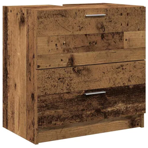 Kupaonski ormar Staro drvo 59 x 37 x 59 cm Konstruirano drvo - Staro drvo 59 x 37 x 59 cm Cijena