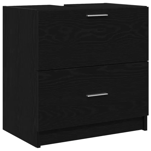 Kupaonski ormar Crni hrast 59 x 37 x 59 cm Konstruirano drvo - Crni hrast 59 x 37 x 59 cm Cijena