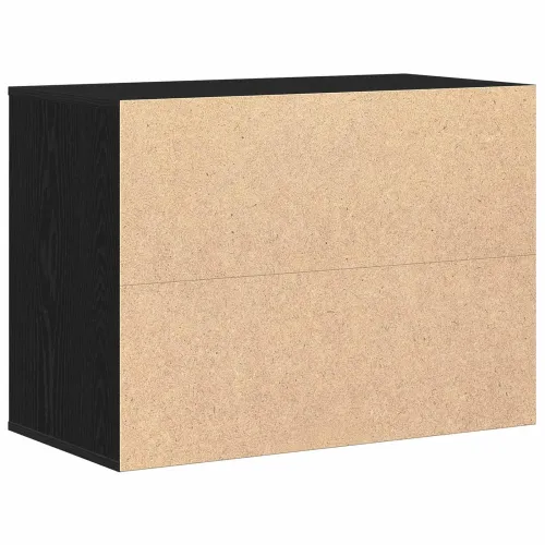 Ormar s ladicama 3-Ladica Crna 80 x 41 x 58 cm - Crni hrast 80 x 41 x 58 cm Cijena