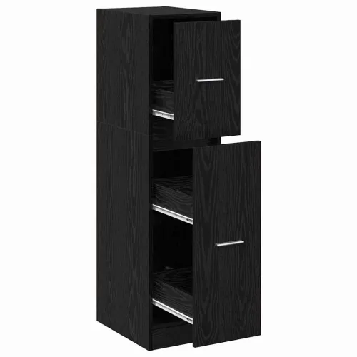 Apoteka za pohranu Crni hrast 30 x 41 x 118 cm - Crni hrast 30 x 41 x 118 cm Cijena
