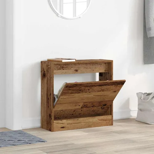 Ormar za cipele 60 x 21 x 57 cm Konstruirano drvo Staro drvo - Staro drvo 60 x 21 x 57 cm Cijena