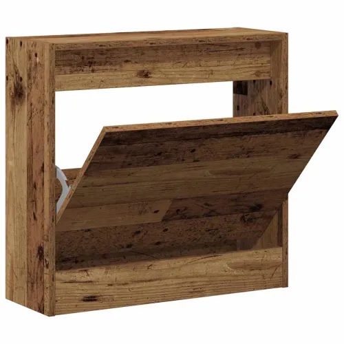Ormar za cipele 60 x 21 x 57 cm Konstruirano drvo Staro drvo - Staro drvo 60 x 21 x 57 cm Cijena