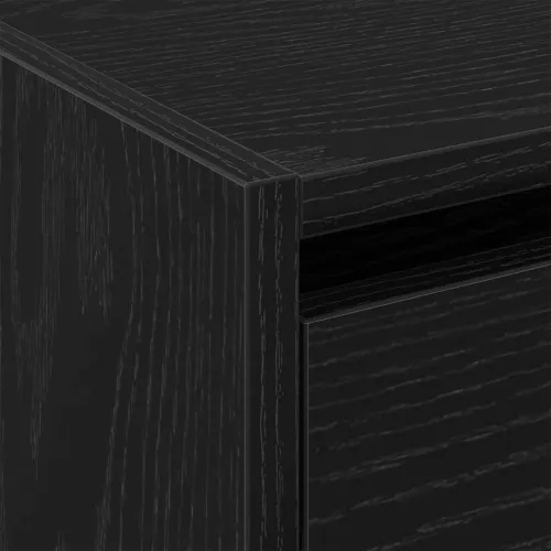 Ormar za cipele 80 x 21 x 125,5 cm Konstruirano drvo Crni hrast - Crni hrast 80 x 21 x 125,5 cm Cijena