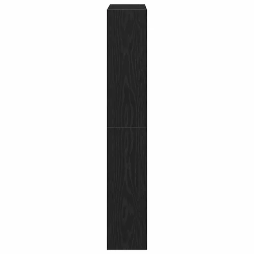 Ormar za cipele 80 x 21 x 125,5 cm Konstruirano drvo Crni hrast - Crni hrast 80 x 21 x 125,5 cm Cijena