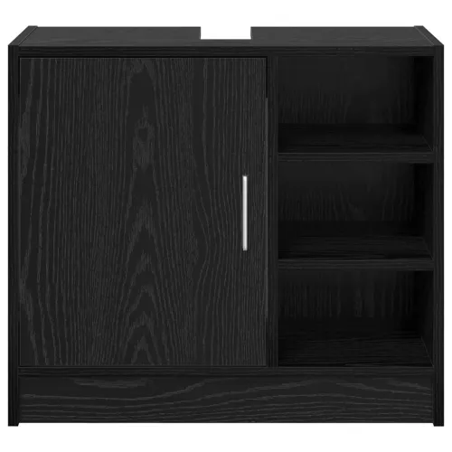 Kupaonski ormar Crni hrast 63 x 29 x 55 cm Konstruirano drvo - Crni hrast 63 x 29 x 55 cm Cijena