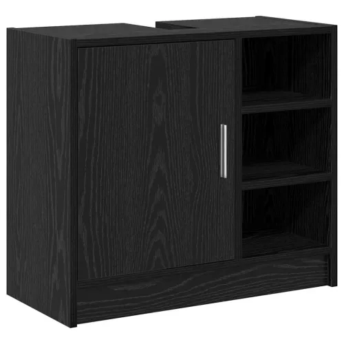 Kupaonski ormar Crni hrast 63 x 29 x 55 cm Konstruirano drvo - Crni hrast 63 x 29 x 55 cm Cijena