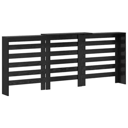 Pokrivač radijatora Crni hrast 205 x 21,5 x 83,5 cm - Crni hrast 205 x 21,5 x 83,5 cm vodoravne letvice Cijena