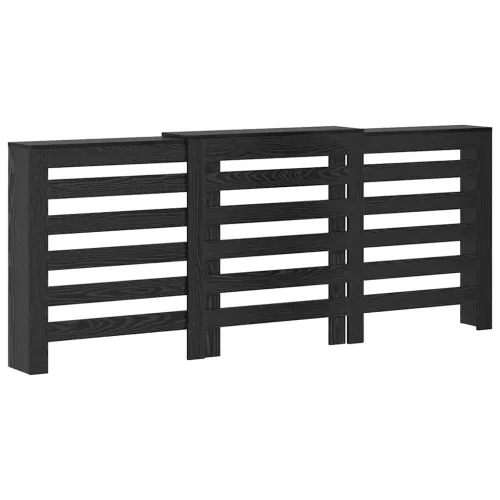 Pokrivač radijatora Crni hrast 205 x 21,5 x 83,5 cm - Crni hrast 205 x 21,5 x 83,5 cm vodoravne letvice Cijena