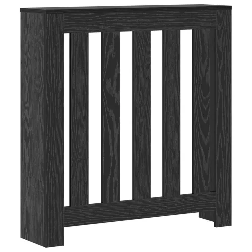 Pokrivač radijatora Crni hrast 78 x 20 x 82 cm - Crni hrast 78 x 20 x 82 cm Okomite letvice Cijena