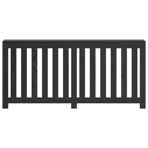 Pokrivač radijatora Crni hrast 175 x 20 x 82 cm - Crni hrast 175 x 20 x 82 cm Okomite letvice Cijena